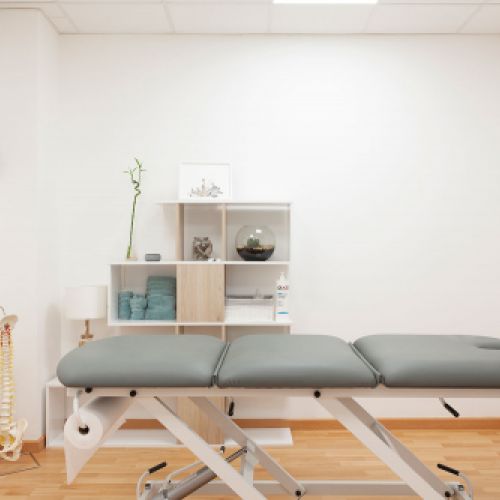 Consulta de fisioterapia en Castelldefels